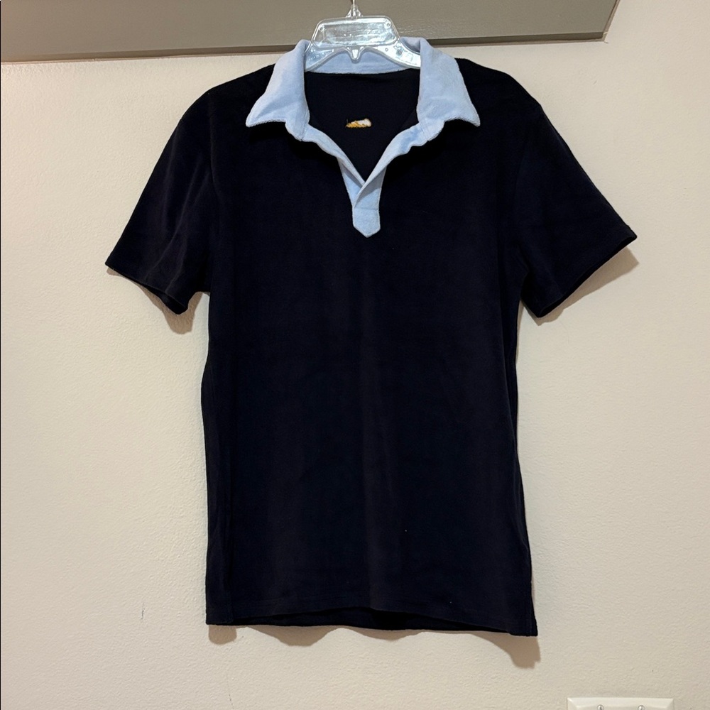 Cadets Men’s Casita Terry Polo Shirt in Navy SZ S NWT